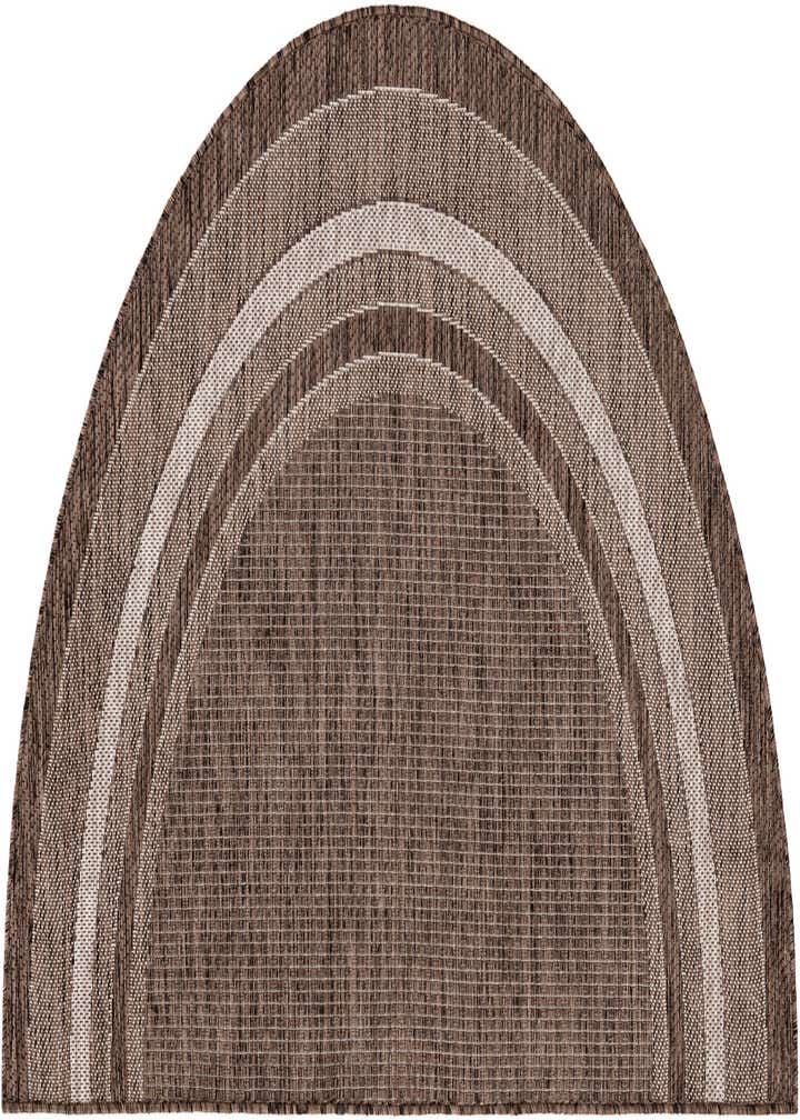 3' x 6' Easy-Clean Border Indoor / Outdoor Hearth Rug