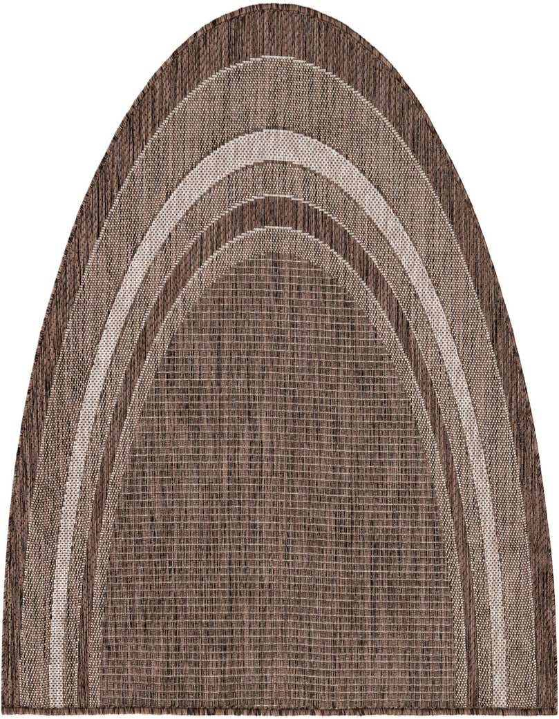 3' x 6' Easy-Clean Border Indoor / Outdoor Hearth Rug