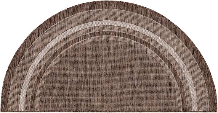 Detail image of 3' x 6' Easy-Clean Border Indoor / Outdoor Hearth Rug