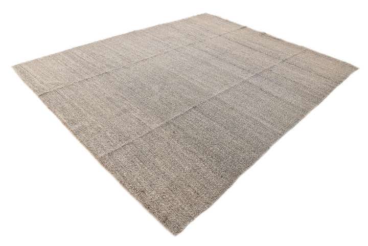 9' 10 x 11' 4 Hand Woven Kilim Modern Wool Rug