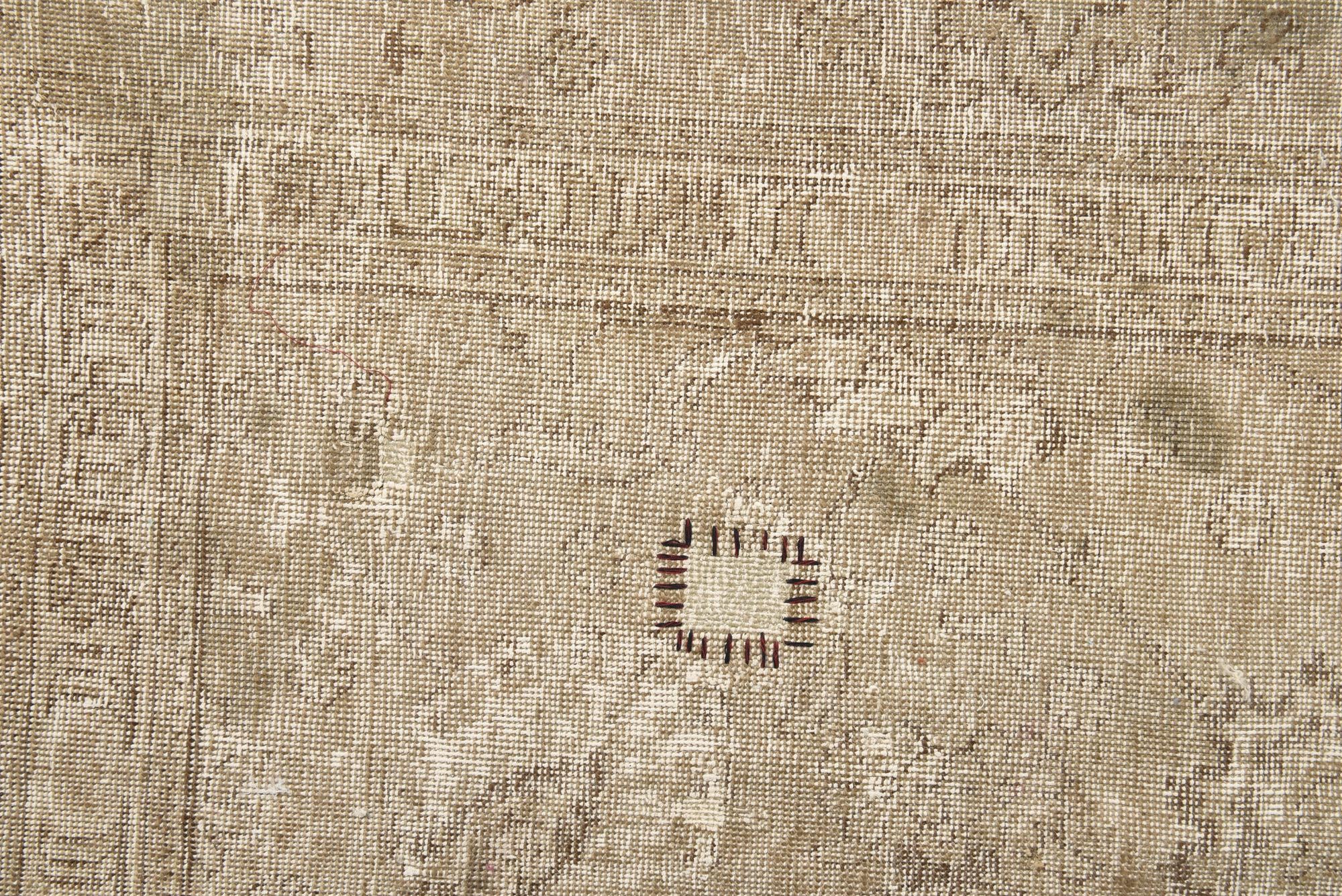 9' 7 x 12' 2 Hand Knotted Ultra Vintage Persian Wool Rug