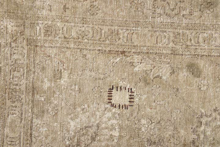 9' 7 x 12' 2 Hand Knotted Ultra Vintage Persian Wool Rug
