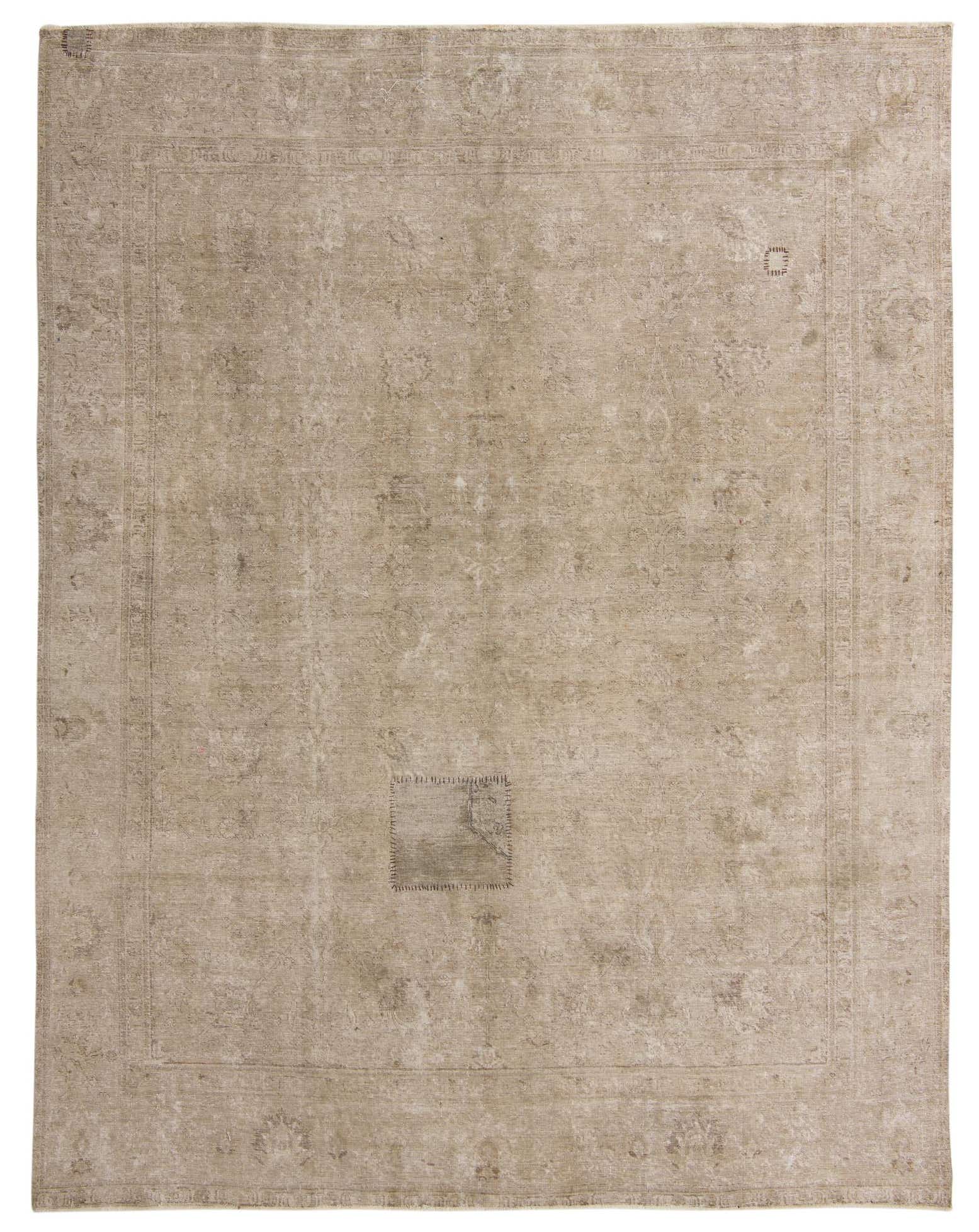 9' 7 x 12' 2 Hand Knotted Ultra Vintage Persian Wool Rug