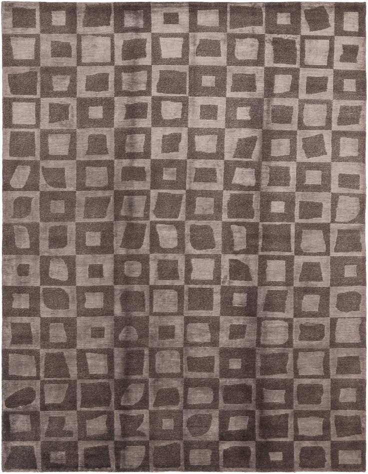 Detail image of 5' 9 x 8' Hand Knotted Darya Wool Rug