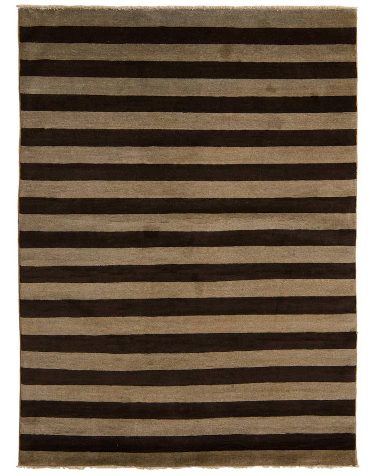 Detail image of 5' 4 x 8' 7 Hand Knotted Modern Ziegler Wool Rug