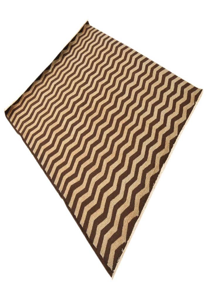 4' 10 x 6' 3 Hand Knotted Modern Ziegler Rug