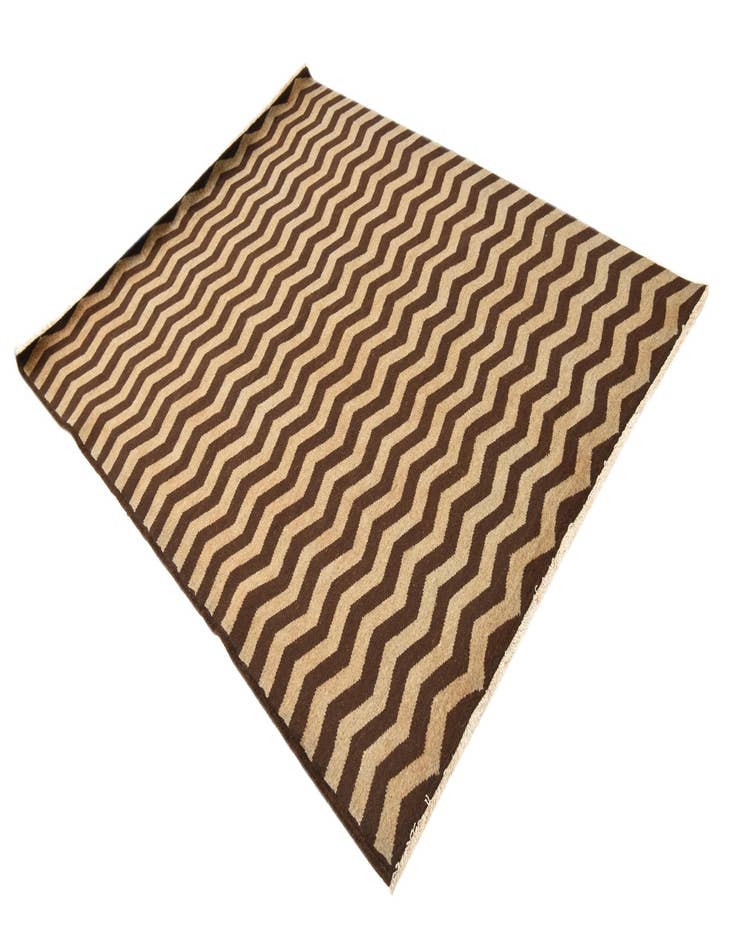 Detail image of 4' 10 x 6' 3  Hand Knotted Modern Ziegler Rug