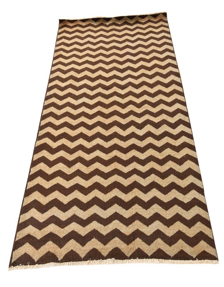 Detail image of 4' 10 x 6' 3  Hand Knotted Modern Ziegler Rug