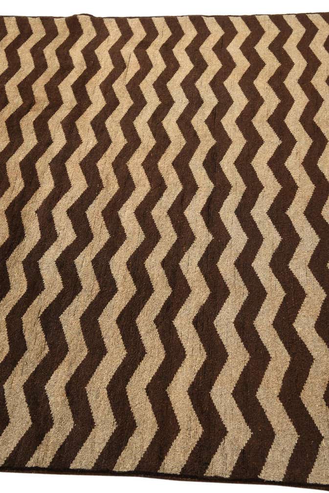 4' 10 x 6' 3 Hand Knotted Modern Ziegler Rug