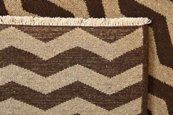 4' 10 x 6' 3 Hand Knotted Modern Ziegler Rug