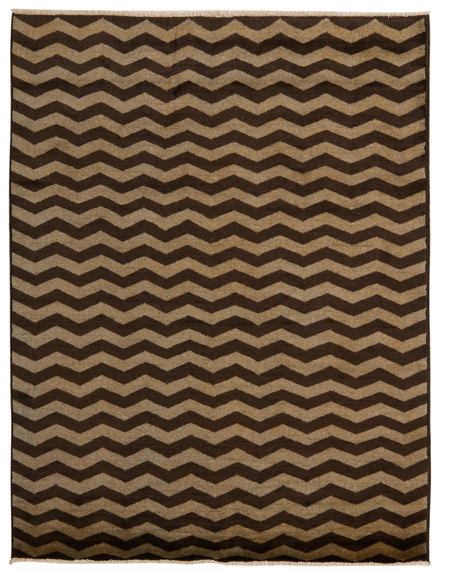 4' 10 x 6' 3 Hand Knotted Modern Ziegler Rug