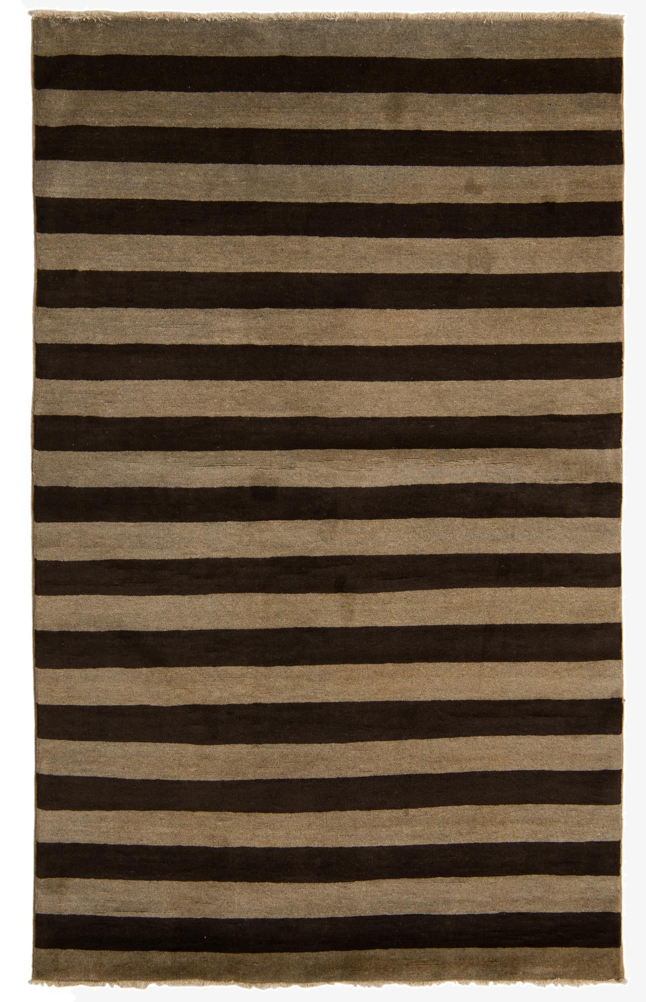 5' 4 x 8' 7  Hand Knotted Modern Ziegler Wool Rug