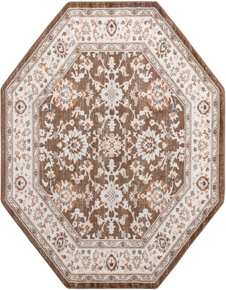 Detail image of 7' 10 x 7' 10 Charlotte Octagon Rug