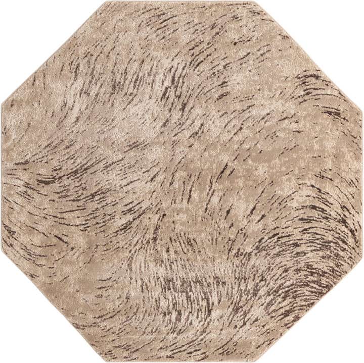185cm x 185cm Oasis Achthoek Vloerkleed