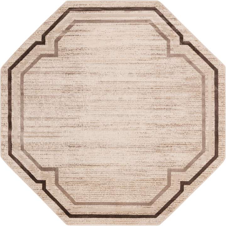215cm x 215cm Oasis Achthoek Vloerkleed