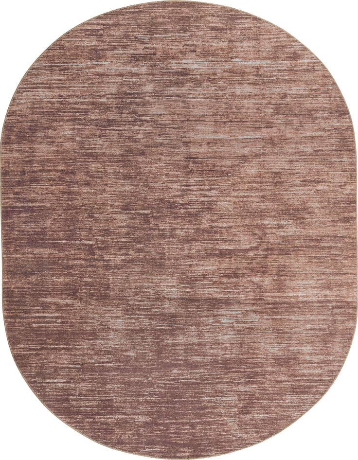Detail image of 7' 6 x 10' 6 Asha Oval Rug