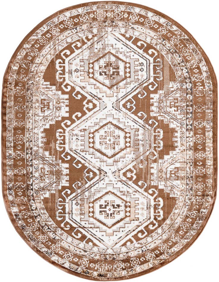 Detail image of 5' 3 x 8' Charlotte Oval Rug