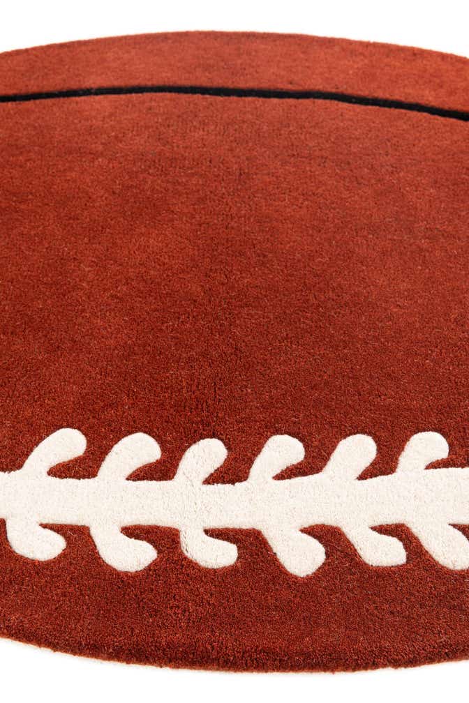 3' x 5' 2 Playtime Kids Wool Oval Rug