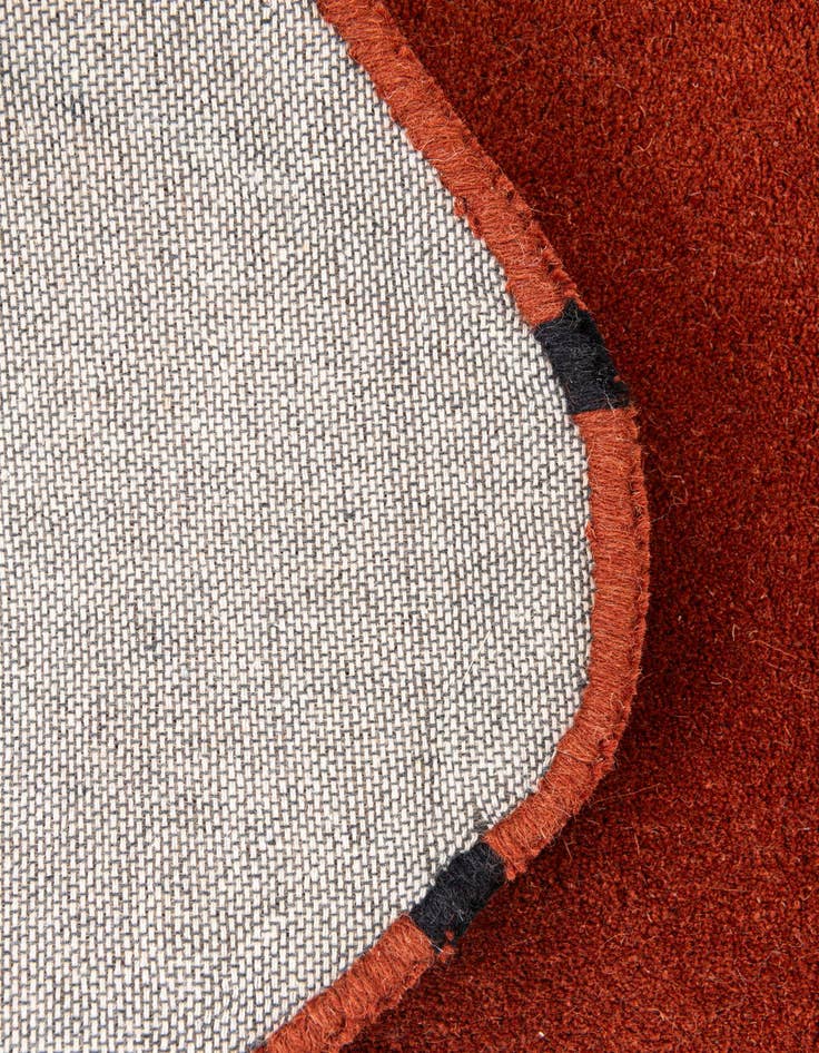 Detail image of 3' x 5' 2 Playtime Kids Wool Oval Rug