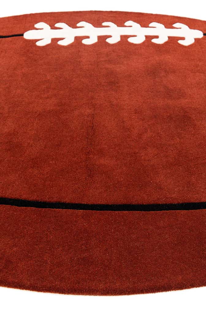 6' x 10' Playtime Kids Wool Oval Rug