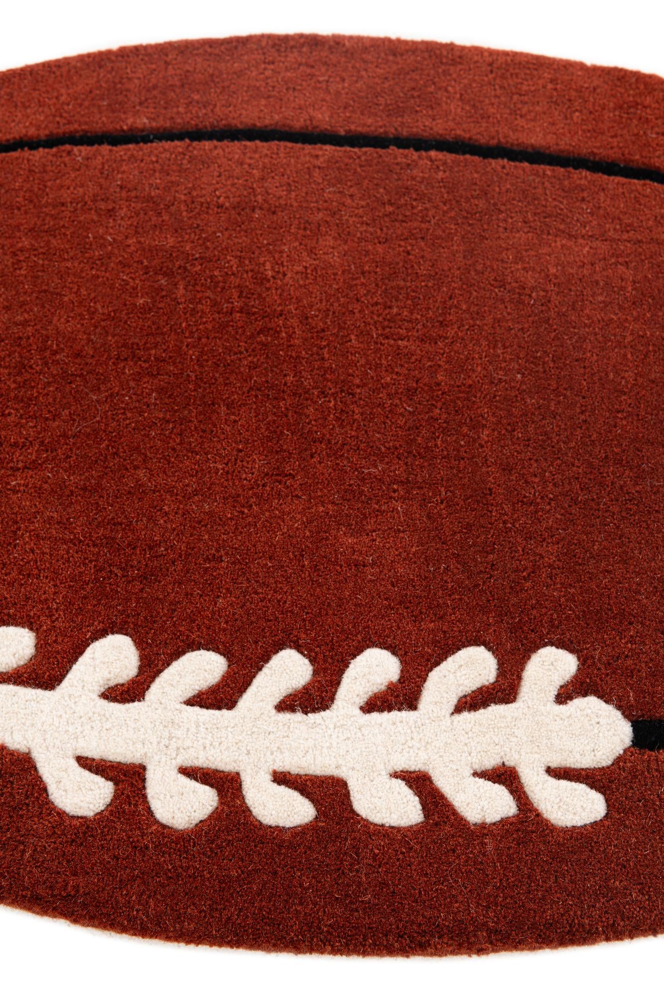 70cm x 120cm Playtime Kids Wool Alfombra Óvalo