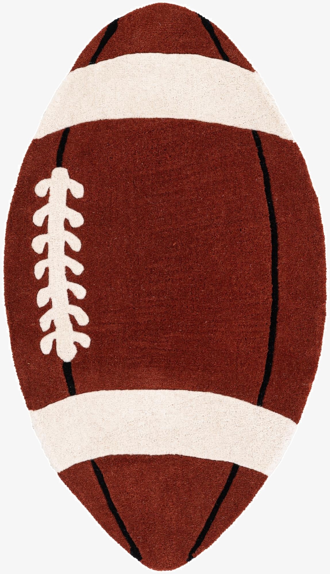 2' 4 x 4' Playtime Kids Wool Oval Rug