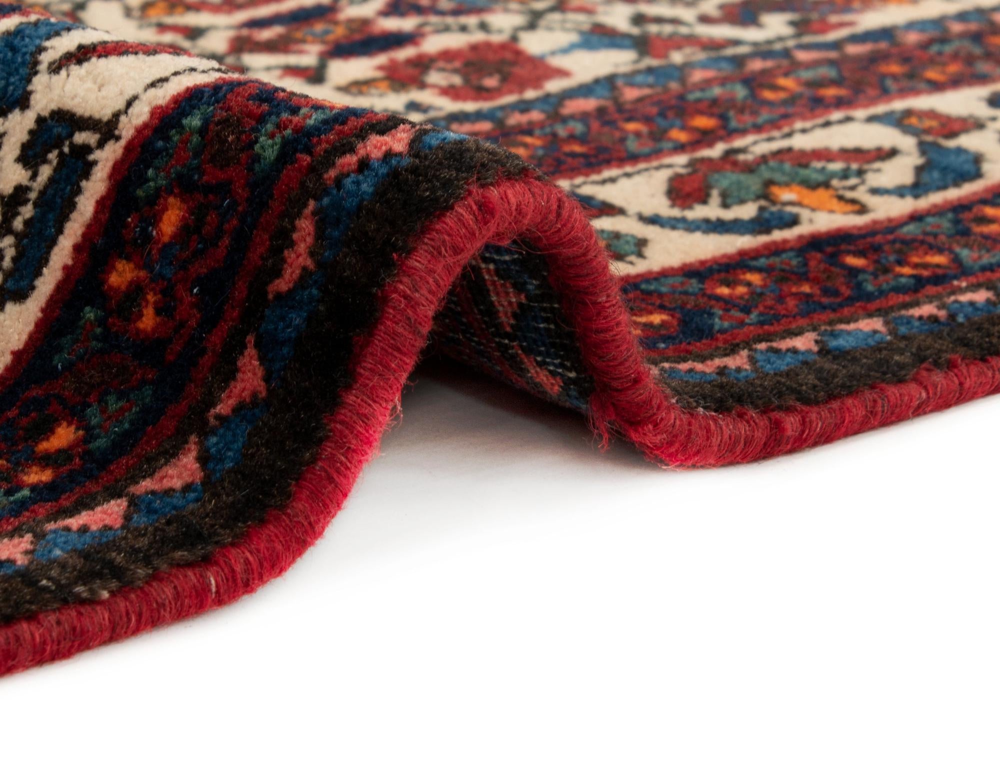 3' 7 x 5' 1 Hand Knotted Abadeh Persian Rug