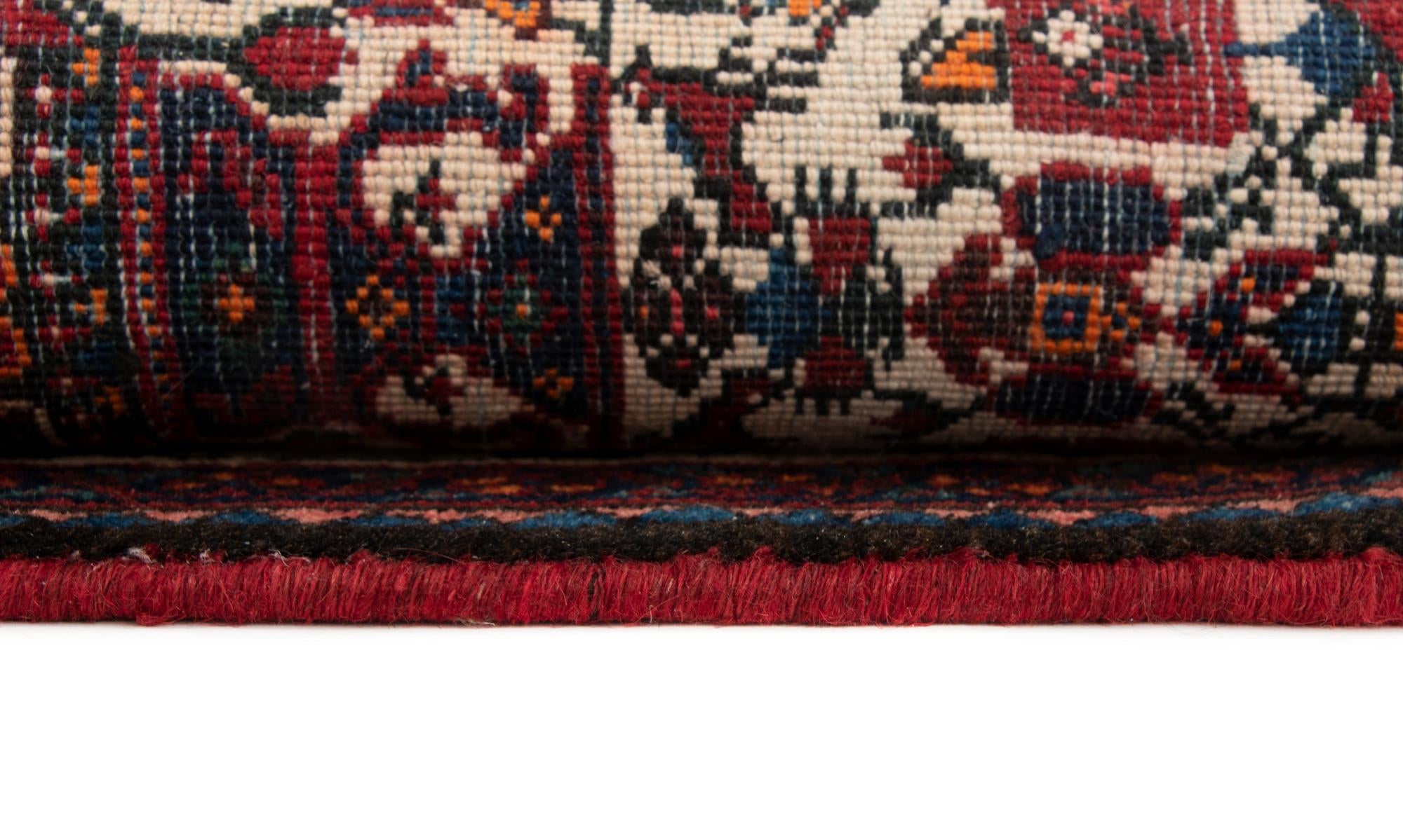 3' 7 x 5' 1 Hand Knotted Abadeh Persian Rug