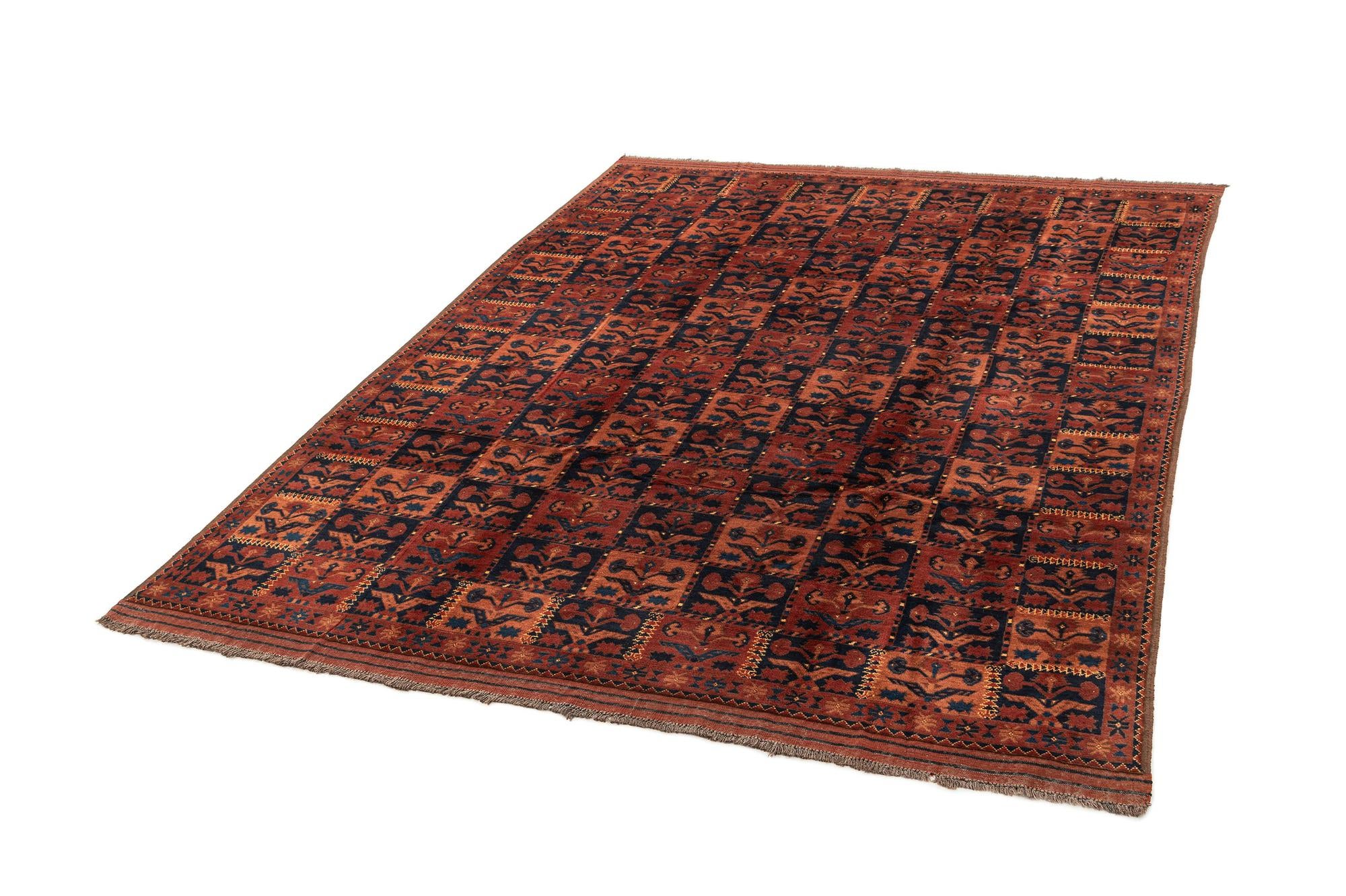 6' 11 x 9' 1 Afghan Rug