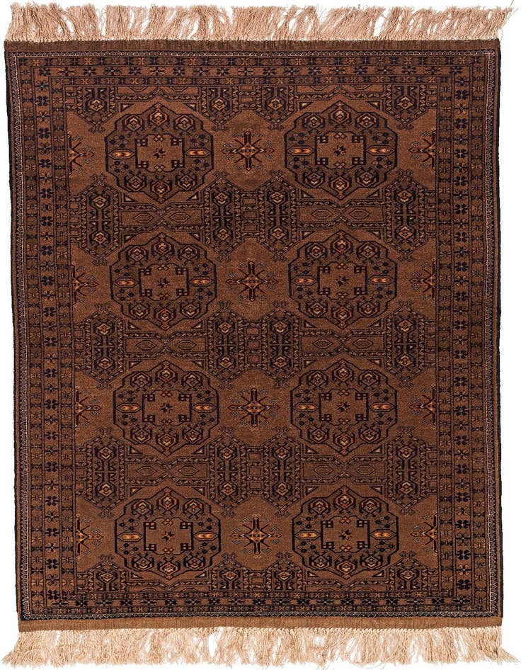 Detail image of 3' 10 x 6' 3 Afghan Rug