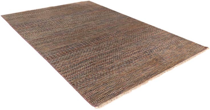 Detail image of 6' 8 x 9' 11 Agra Wool Rug