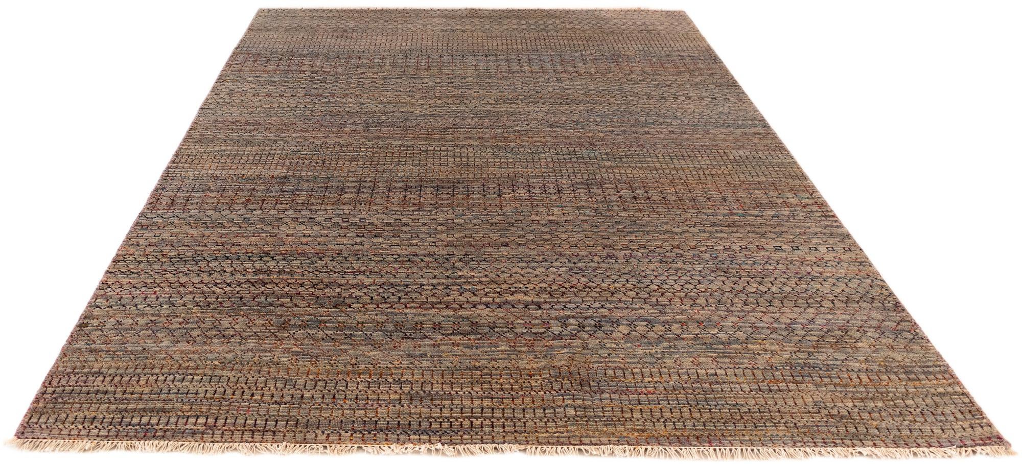 6' 8 x 9' 11 Agra Wool Rug