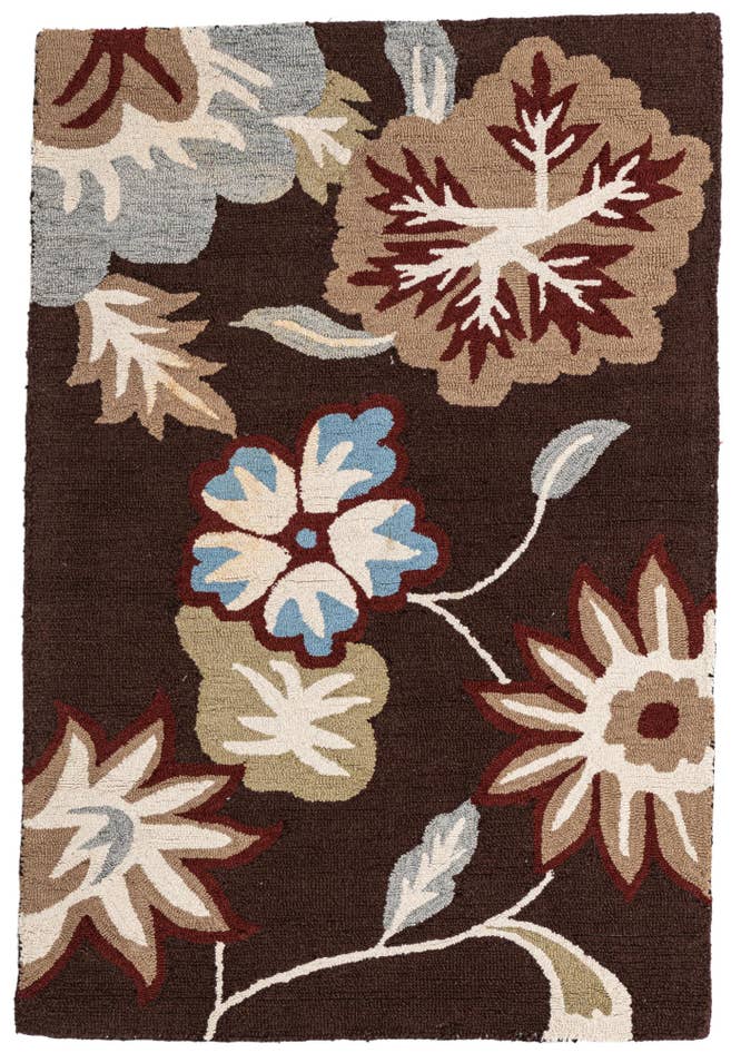 Detail image of 4' x 5' 10 Agra Rug