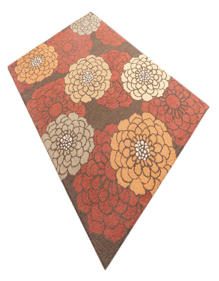 Detail image of 5' x 7' 4 Agra Rug