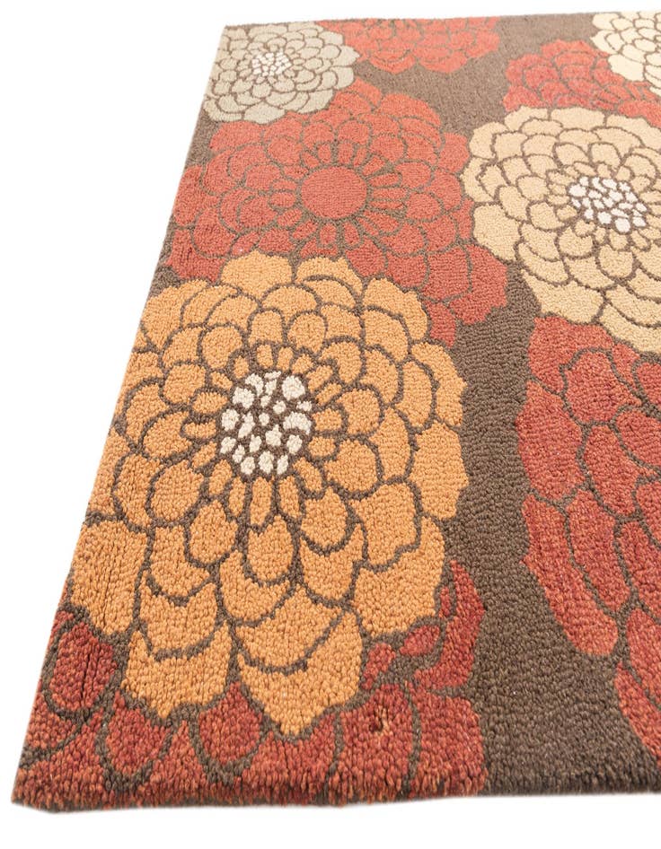 Detail image of 5' x 7' 4 Agra Rug