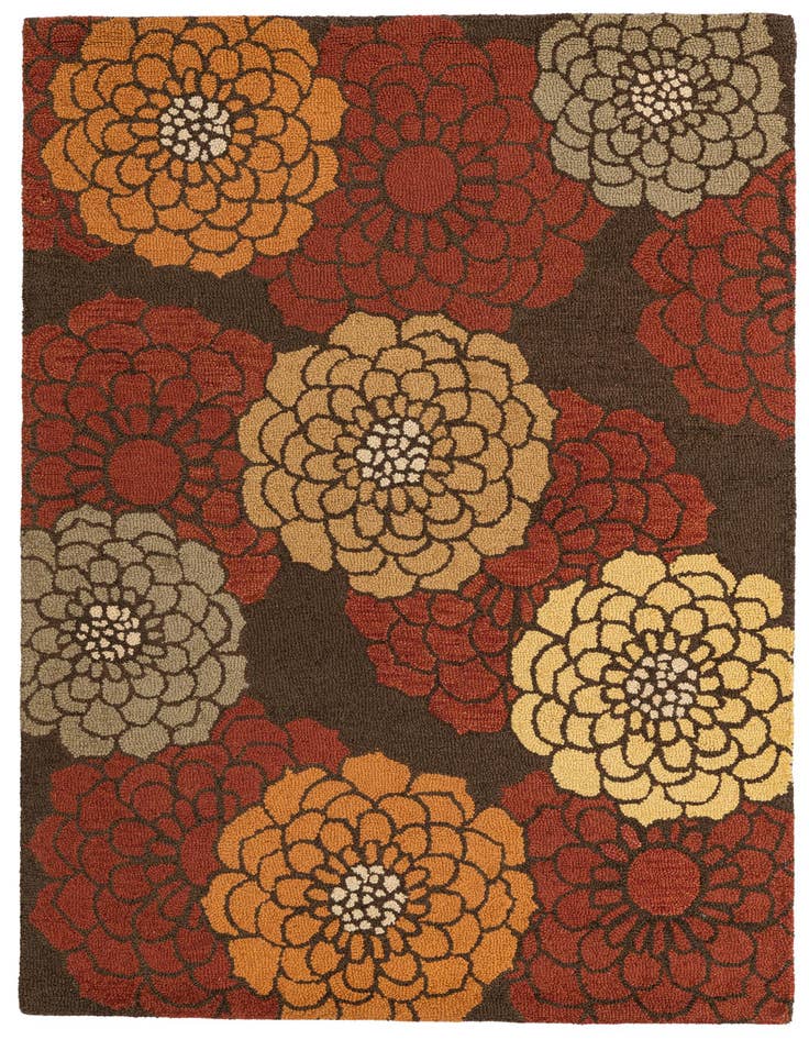 Detail image of 5' x 7' 4 Agra Rug
