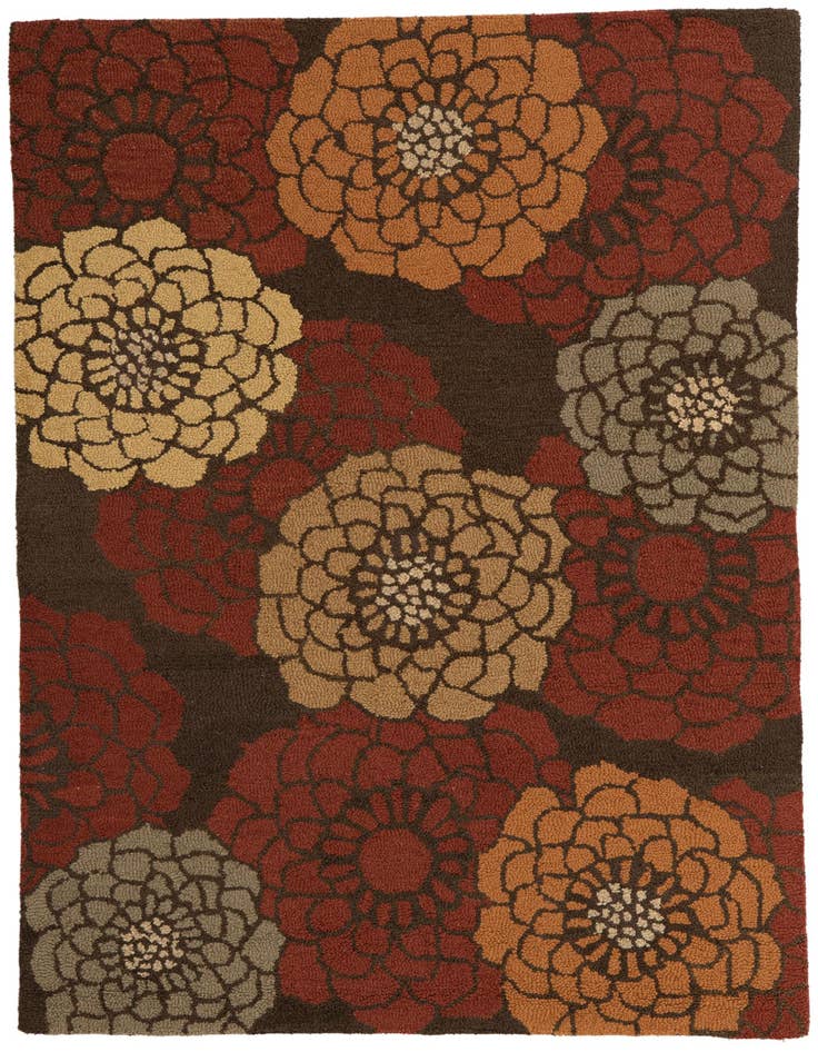 Detail image of 5' x 7' Agra Rug