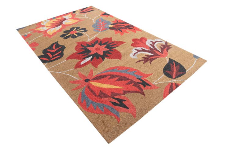 Detail image of 5' 1 x 8' 1 Agra Rug