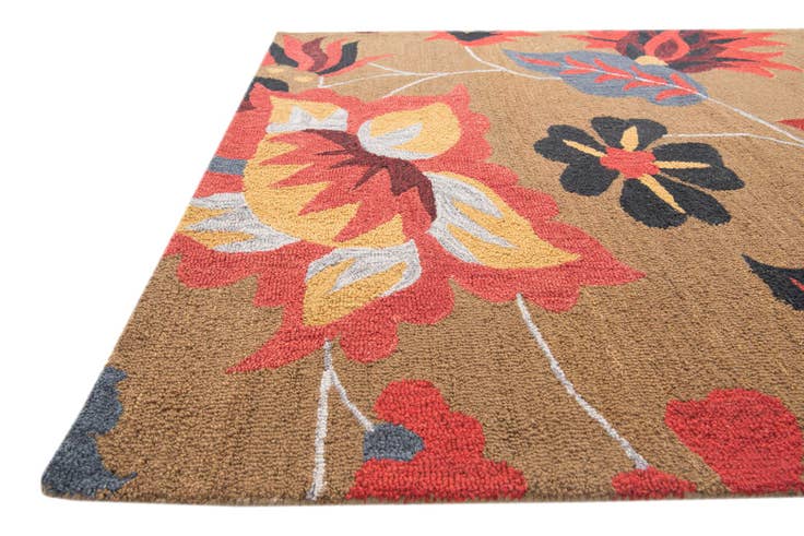 Detail image of 5' 1 x 8' 1 Agra Rug