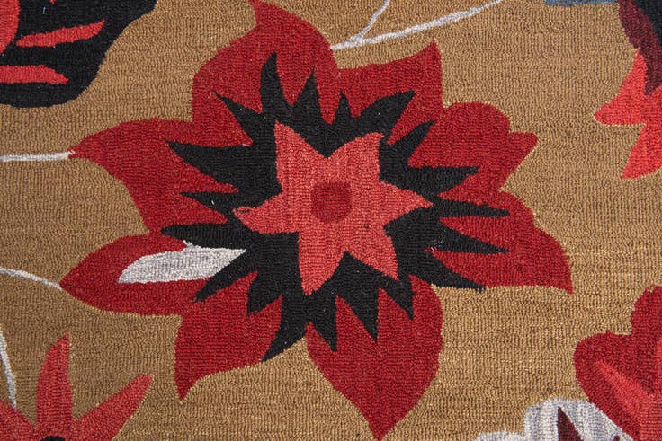 Detail image of 5' 1 x 8' 1 Agra Rug