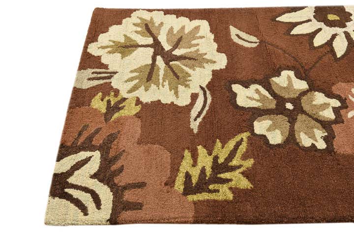 3' 11 x 5' 10 Agra Wool Rug
