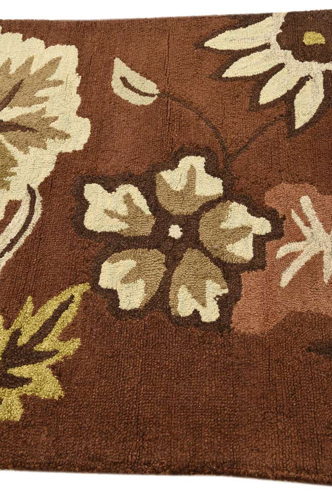 3' 11 x 5' 10 Agra Wool Rug