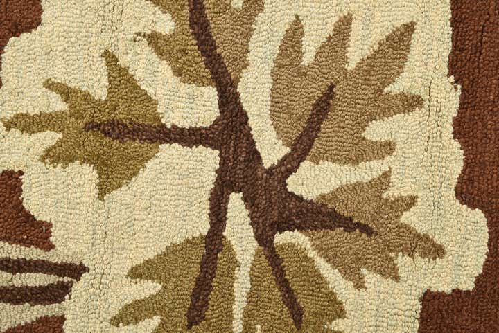 3' 11 x 5' 10 Agra Wool Rug