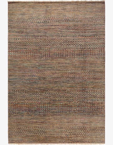 6' 8 x 9' 11 Agra Wool Rug