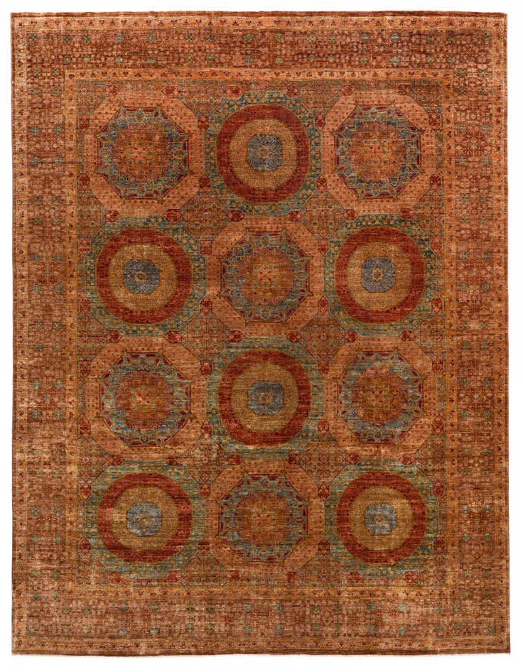 Detail image of 8' 2 x 10' 1 Amina Wool Rug