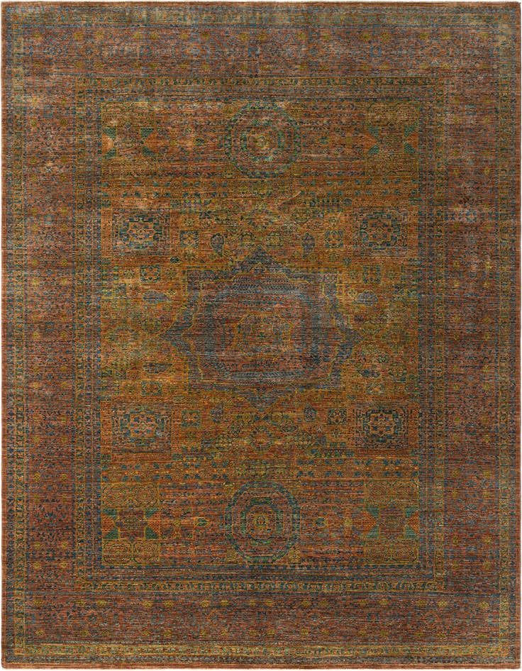 Detail image of 8' 1 x 11' 3 Amina Wool Rug