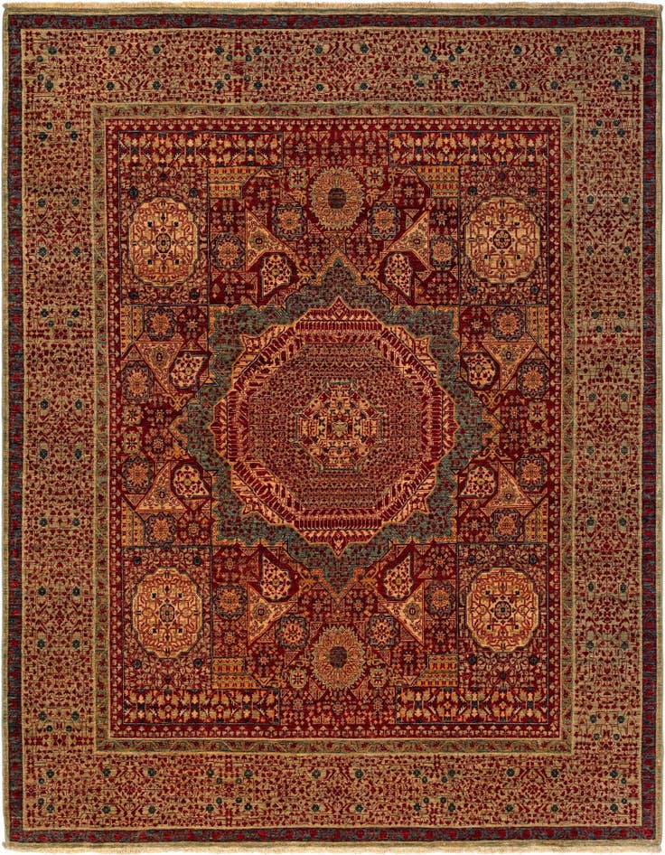 Detail image of 8' 5 x 9' 8 Amina Wool Rug