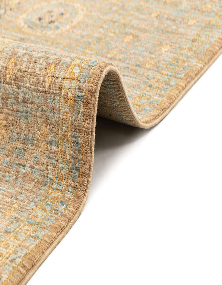 Detail image of 5' 1 x 6' 8 Hand Knotted Amina Rug