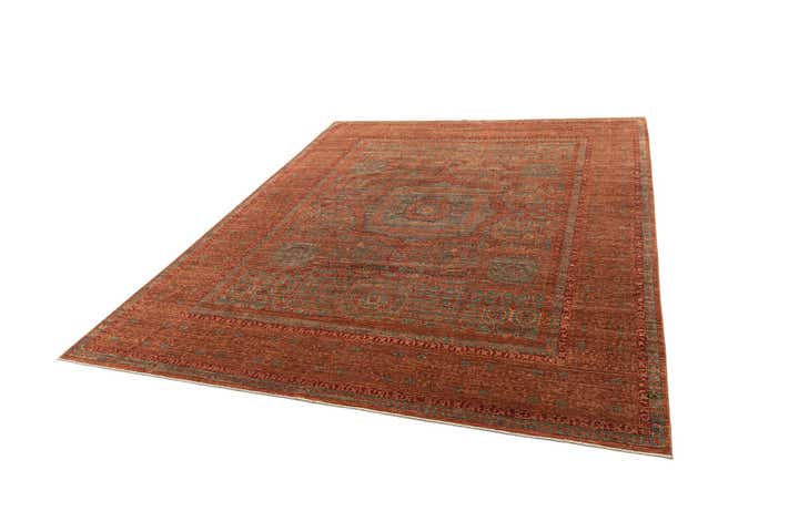8' x 10' 3 Hand Knotted Amina Rug