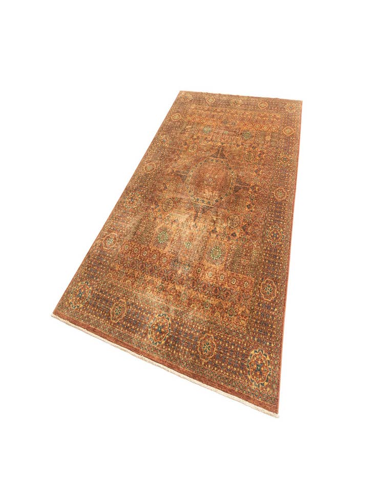 Detail image of 6' 8 x 10' Hand Knotted Amina Rug